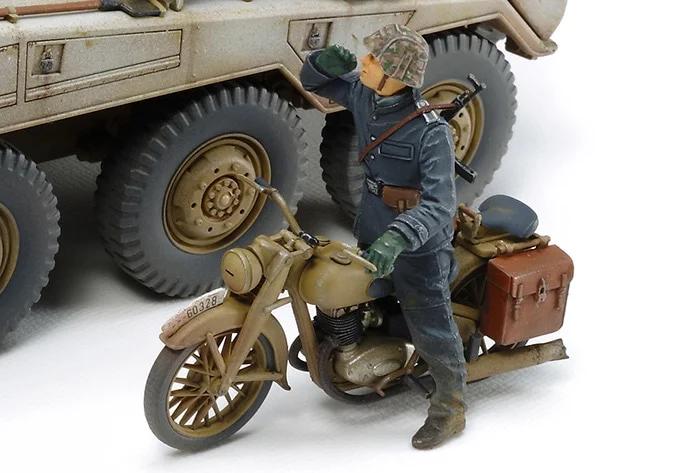 Tamiya 1/35 German Hvy Armored Car SD Kfz 231 Model Kit — official product photo 6
