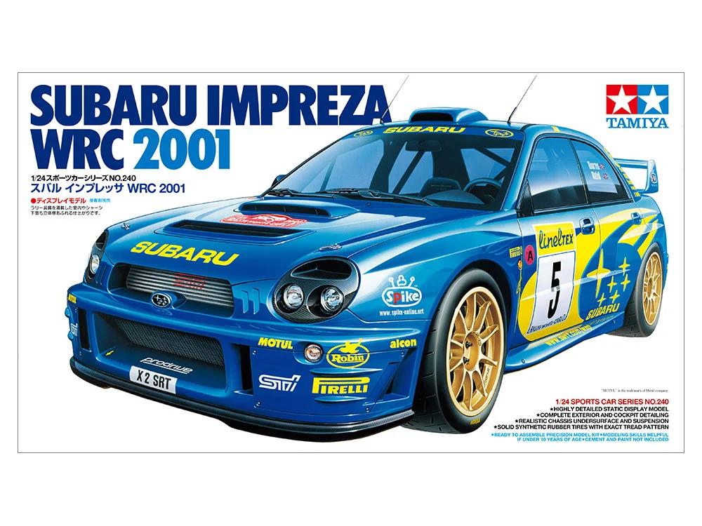 Tamiya 1/24 01 Subaru Impreza Wrc Mc Model Kit — official product photo 1