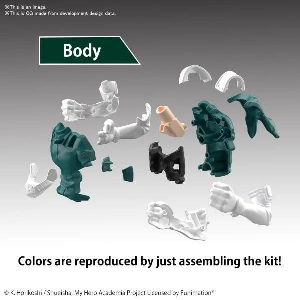 Bandai Izuku Midoriya My Hero Academia Entry Gr Model Kit — official product photo 3