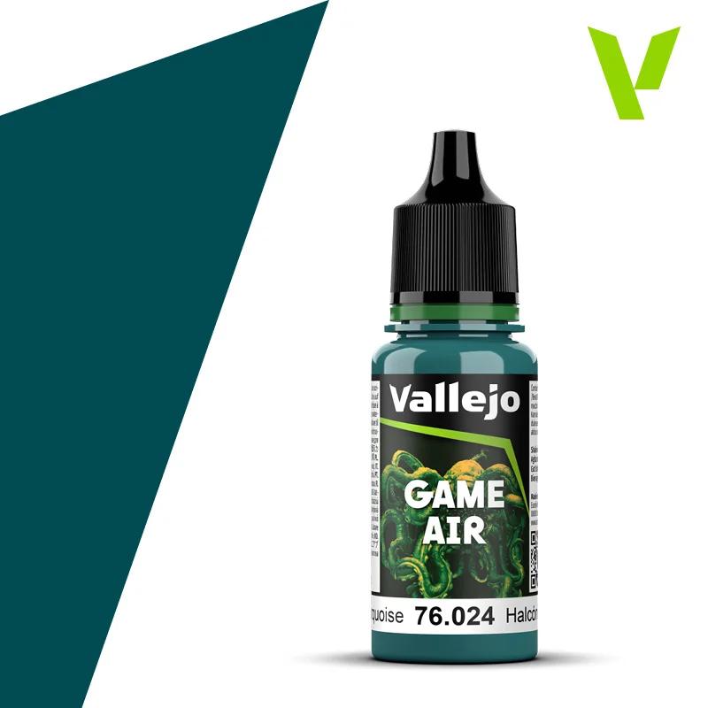Vallejo Game Air Turquoise 6pk