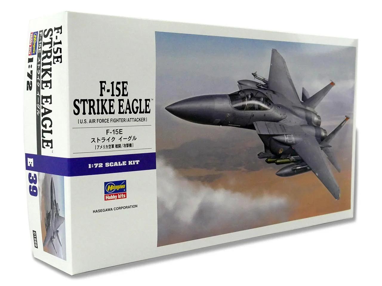 Hasegawa 1/72 F-15E Strike Eagle Model Kit — official product photo 1
