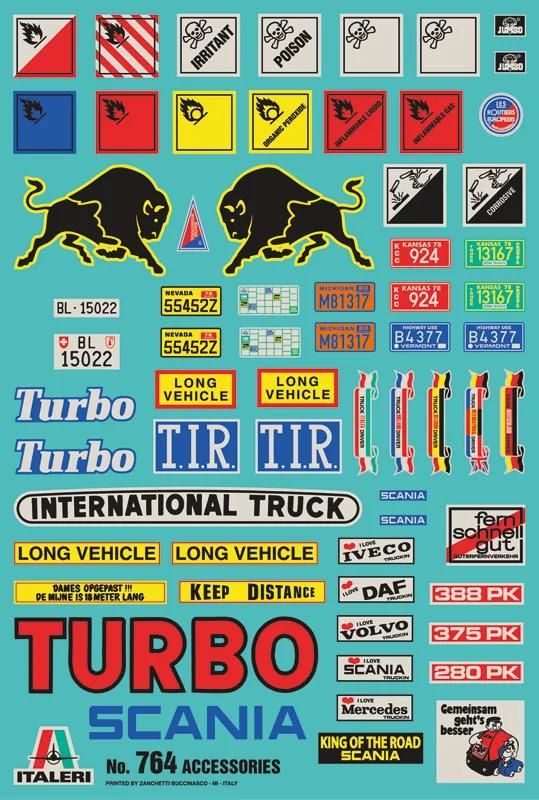 Italeri 1/24 Truck Shop Accessories Model Kit — official product photo 3