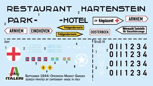 Italeri 1/72 Operation Market Garden Hotel Model Kit — official product photo 2