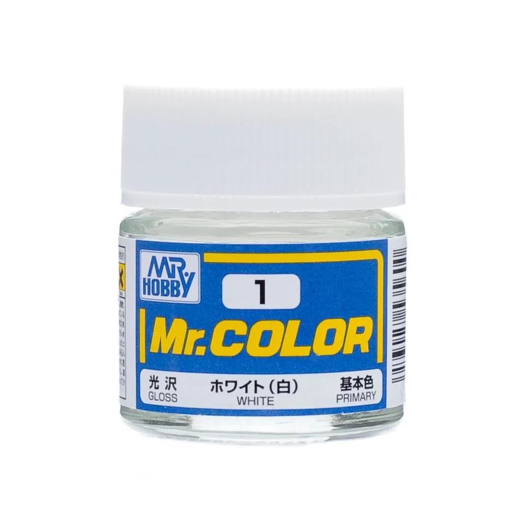 Mr. Hobby Mr. Color White (C1) 10 ml — official product photo 1