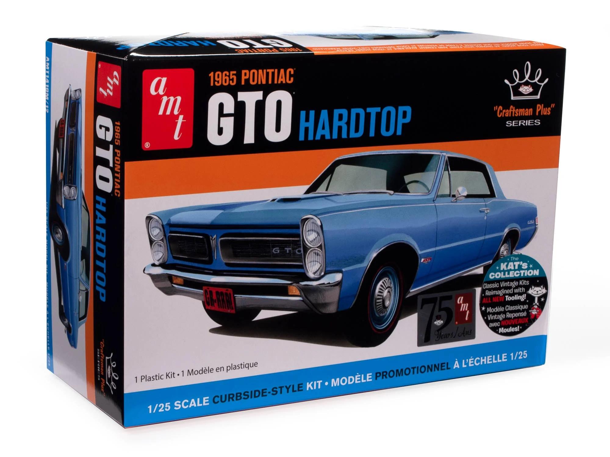 AMT 1/25 65 Pontiac Gto Hardtop Craftsman Model Kit — official product photo 1
