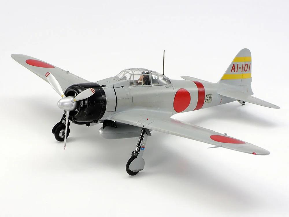 Tamiya 1/48 A6m2 21 Zero Fighter Model Kit — official product photo 1