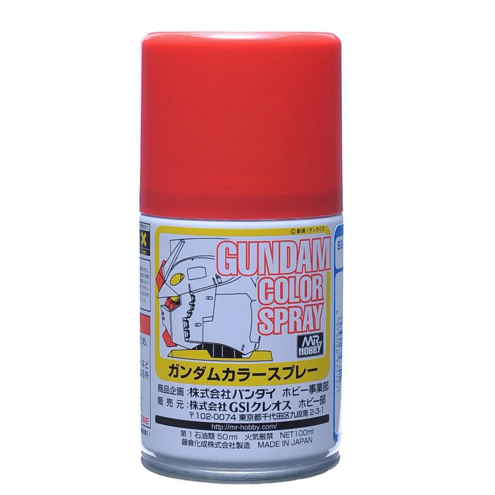 Mr. Hobby Gundam Color Spray Sazabi Red (SG12) 100 ml — official product photo 1