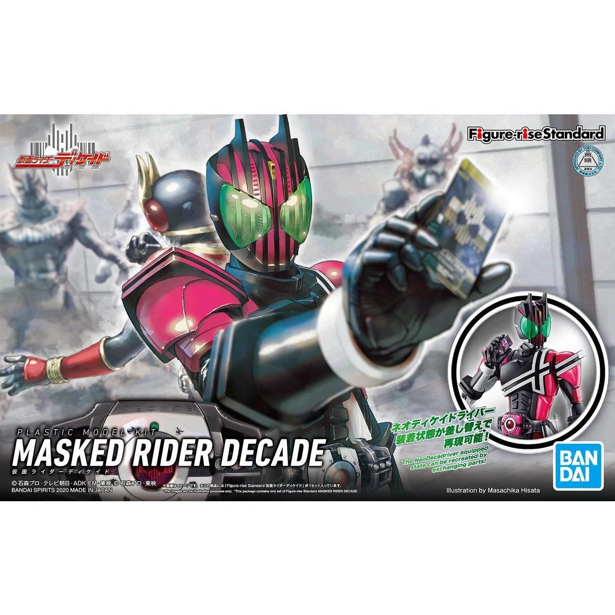Bandai Masked Rider Decade Figure-rise Std Model Kit — official product photo 2