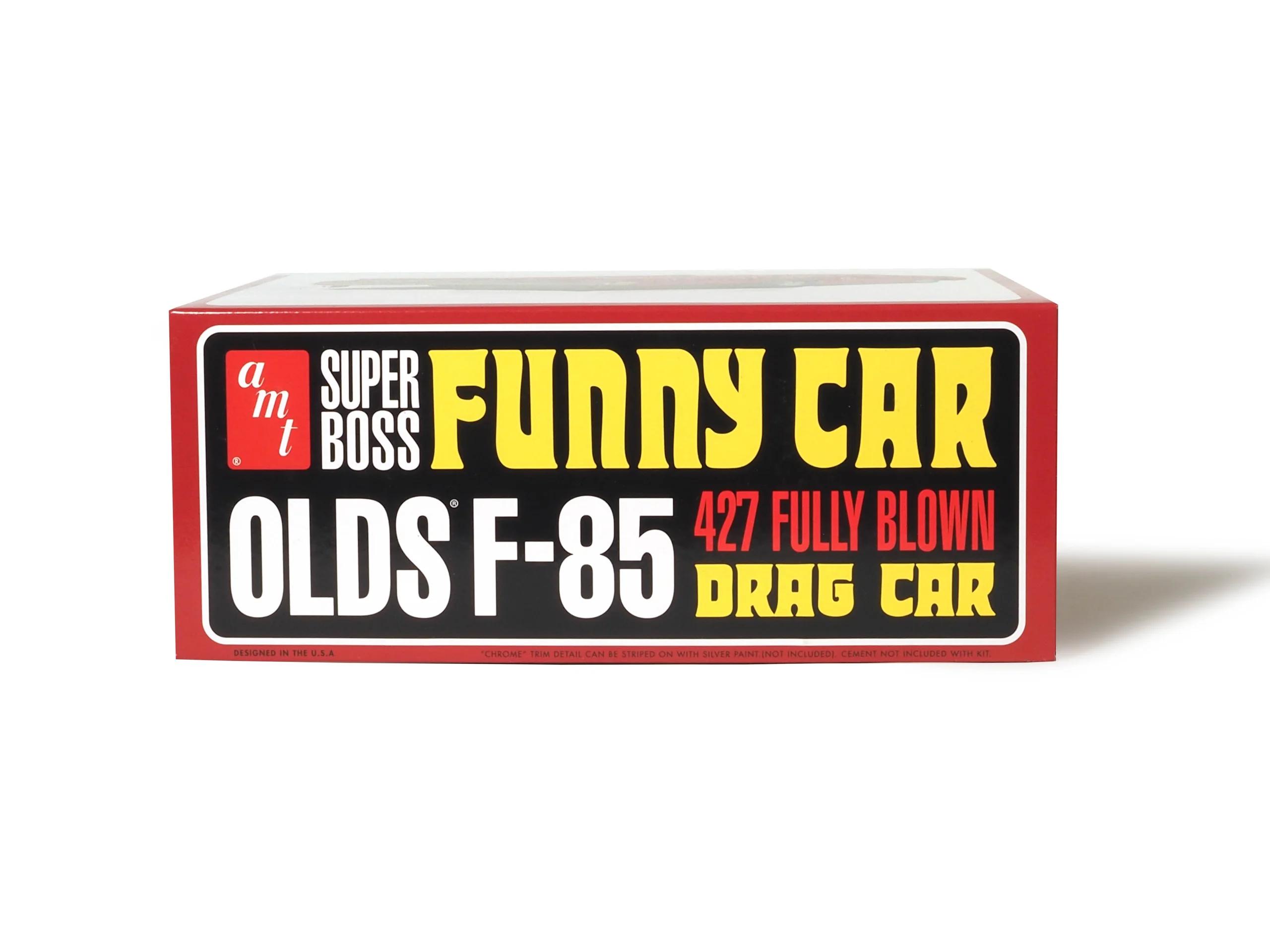 AMT 1/25 64olds F85 Awb Funnycar Streaker Model Kit — official product photo 2