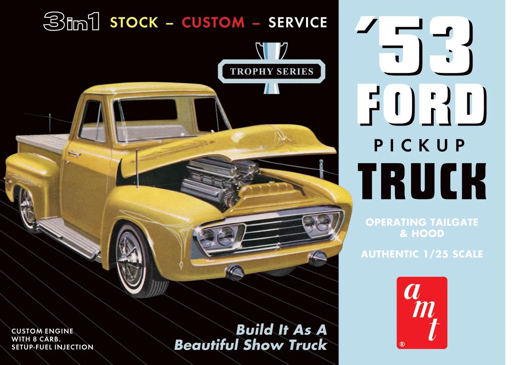 AMT 1/25 53 Ford Pickup Model Kit — official product photo 1