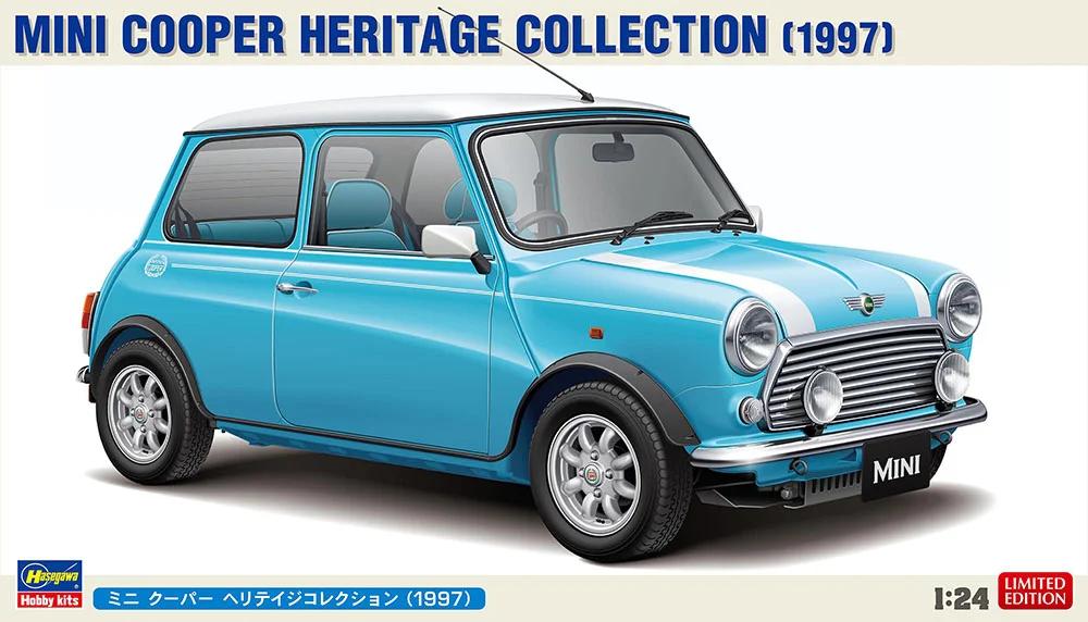 Hasegawa 1/24 Mini Cooper Heritage 1997 Model Kit — official product photo 1