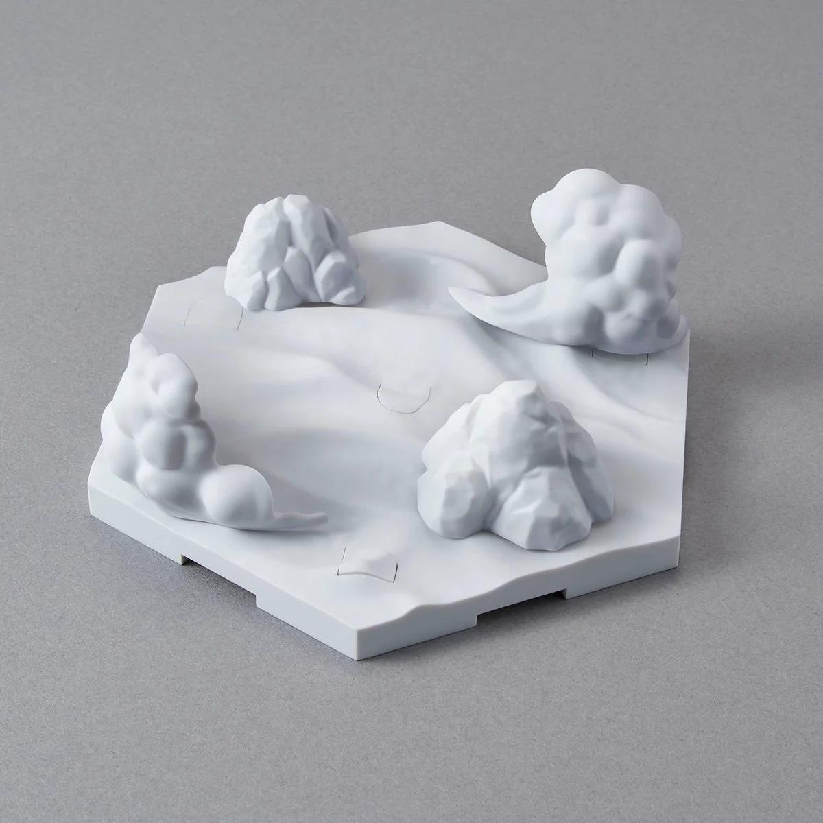 Bandai 03 Customize Scene Base Snowfield Model Kit — official product photo 1