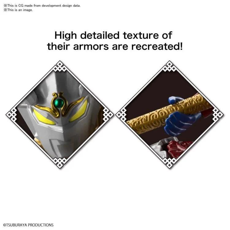 Bandai Ultraman Zero Wukong Armor Model Kit — official product photo 3