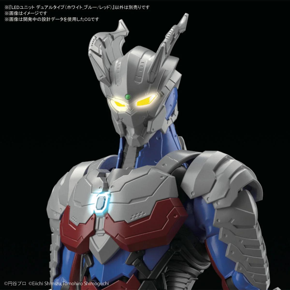 Bandai LED Unit Dual White Blue Red — official product photo 2