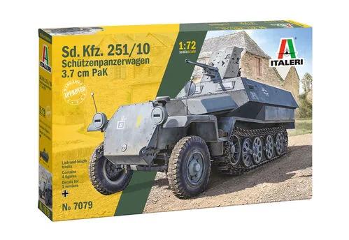 Italeri 1/72 SD Kfz 251 10 Model Kit — box art
