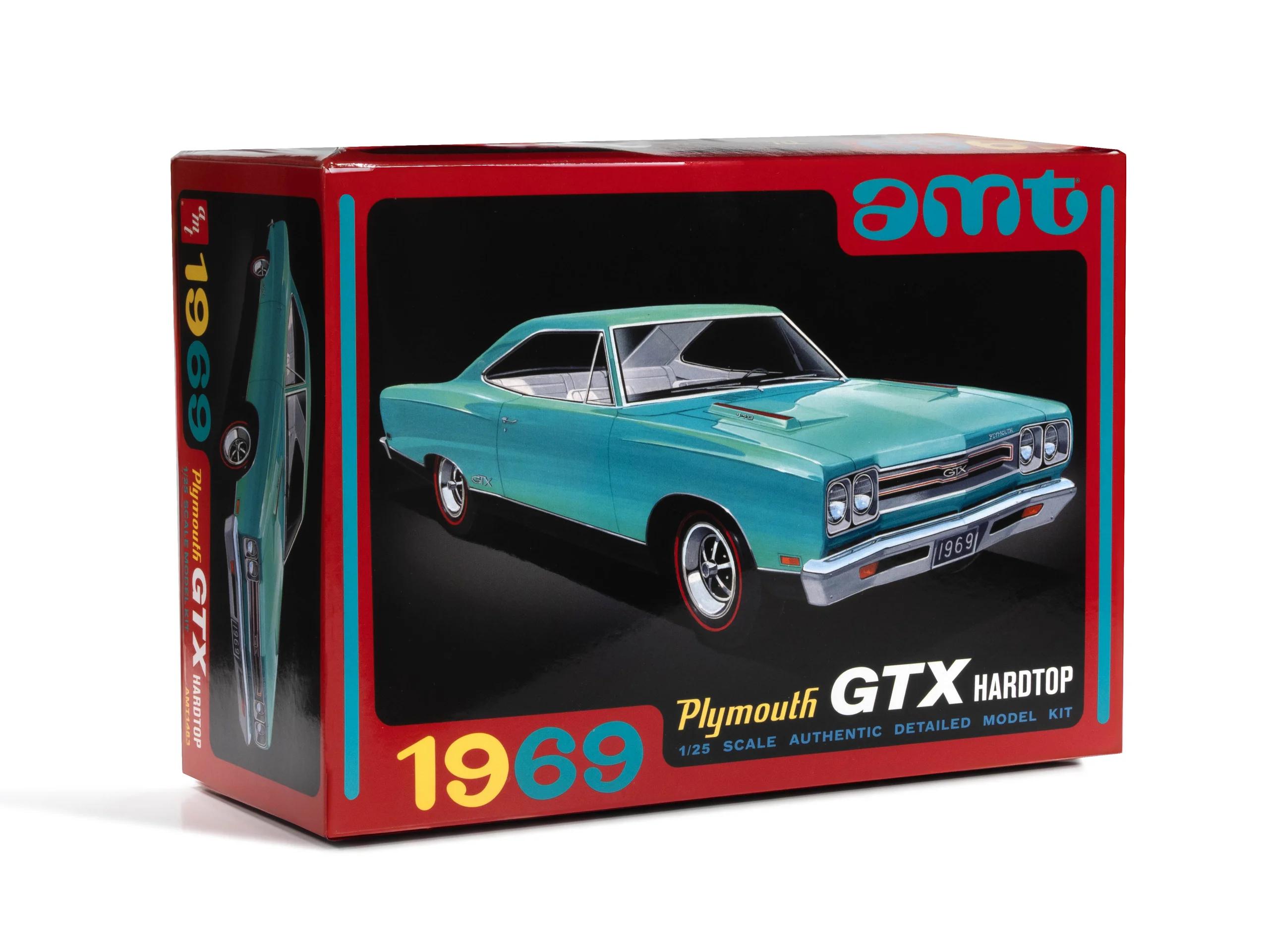 AMT 1/25 69 Plymouth Gtx Hardtop Model Kit — official product photo 1