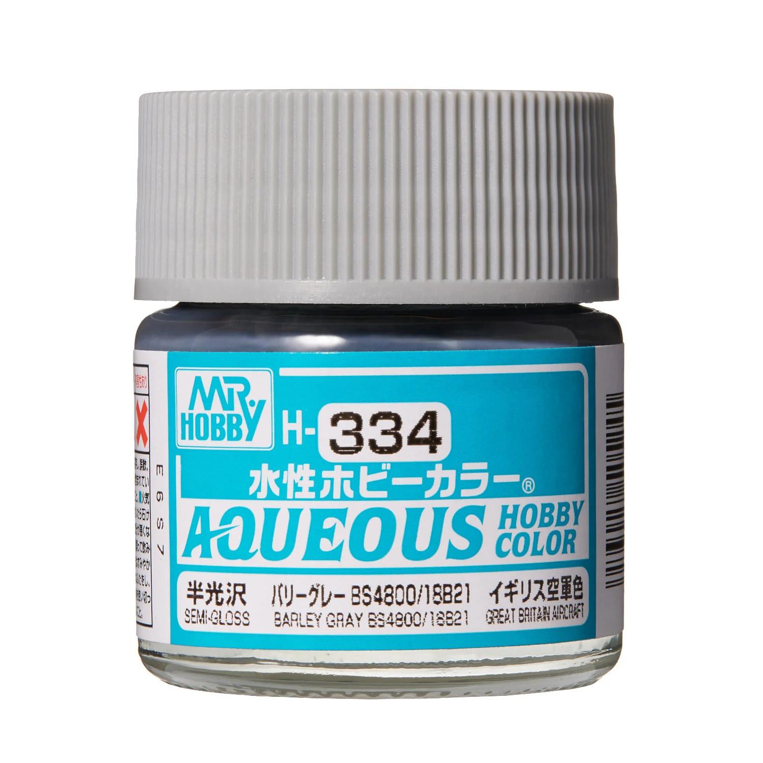 Mr. Hobby Aqueous Hobby Color Barley Gray BS4800/18B21 (H334) 10 ml — official product photo 1