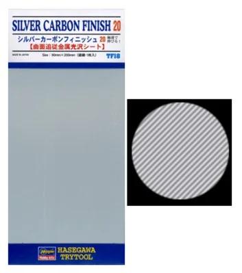 Hasegawa Silver Carbon Fine Mylar Foil Model Kit — box art
