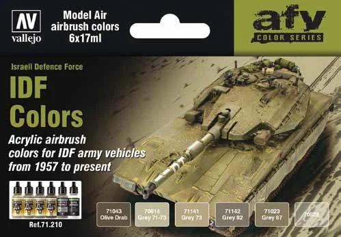 Vallejo Air IDF 6 Colors Set — product photo