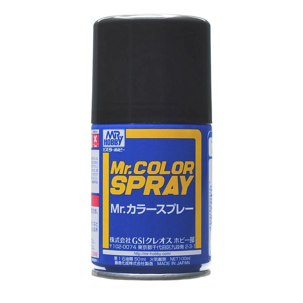 Mr. Hobby Mr. Color Spray Metallic Black (S78) 100 ml — official product photo 1