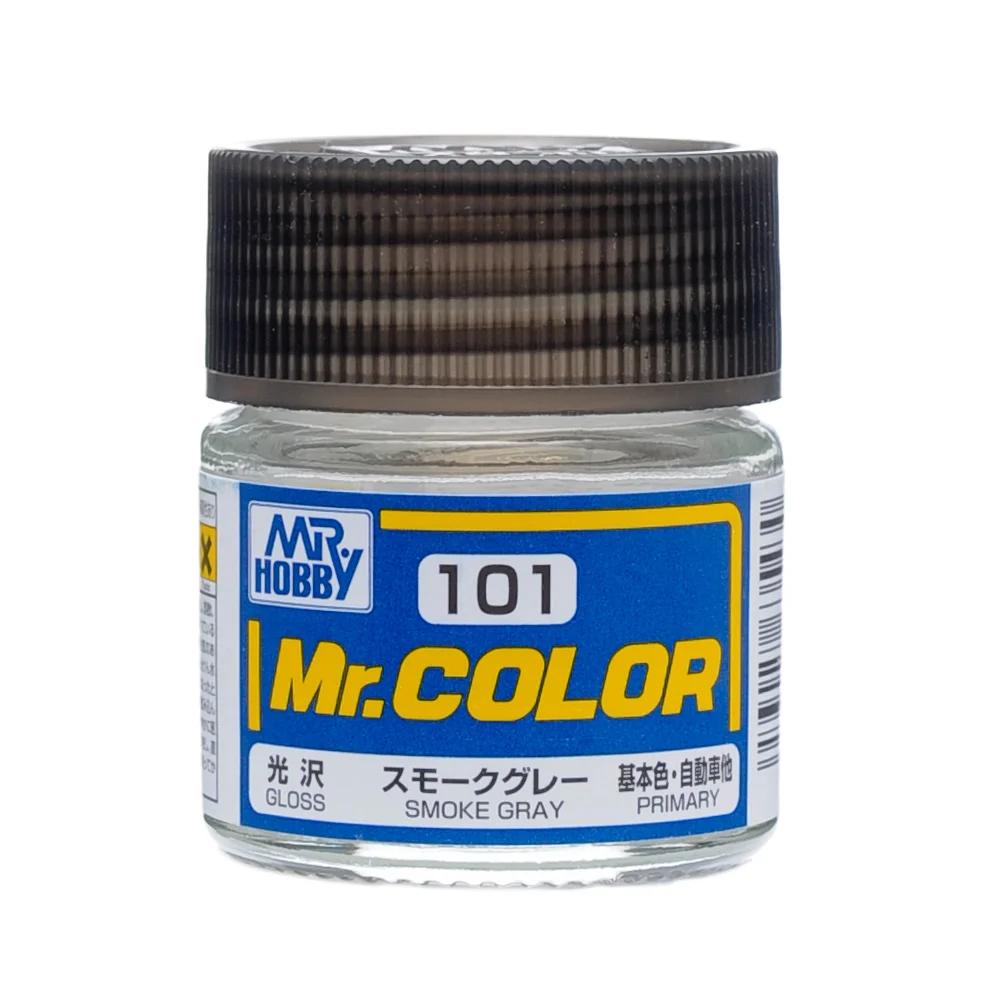Mr. Hobby Mr. Color Smoke Gray (C101) 10 ml — official product photo 1