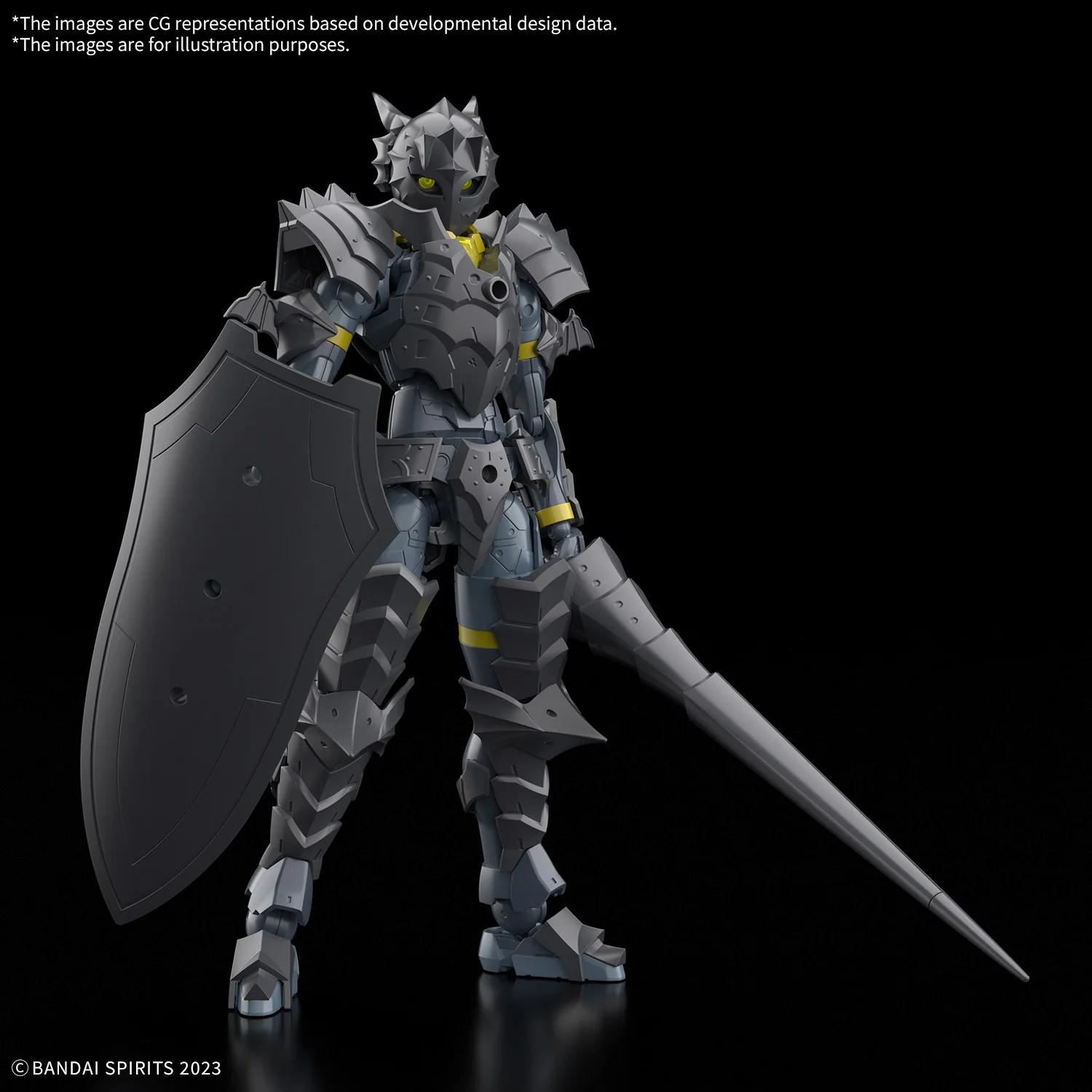 Bandai 1/144 30MF Rosan Lancer Model Kit — official product photo 1