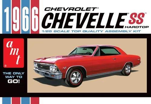 AMT 1/25 66 Chevy Chevelle Ss Model Kit — box art