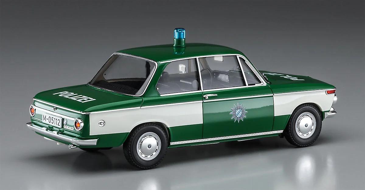Hasegawa 1/24 Bmw 2002ti Police Car Model Kit — official product photo 3