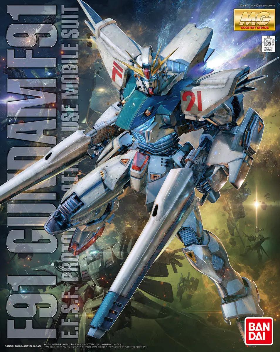 Bandai 1/100 MG F91 Ver. 2.0 Model Kit — product photo 12