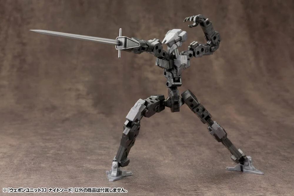 M.S.G Modeling Support Goods Weapon Unit 33 Knight Sword — official product photo 6