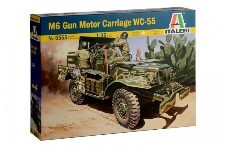 Italeri M6 Dodge Anti-tank Army Trk 35 Model Kit — box art