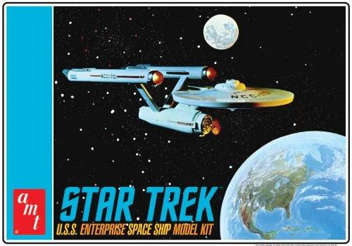 AMT 1/650 Star Trek Classic U S S Enterpris Model Kit — box art