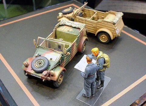 Tamiya 1/48 German Kubelwagen Model Kit — box art
