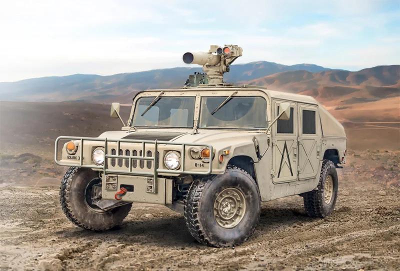 Italeri 1/35 Hmmwv M966 Tow Carrier Model Kit — official product photo 1
