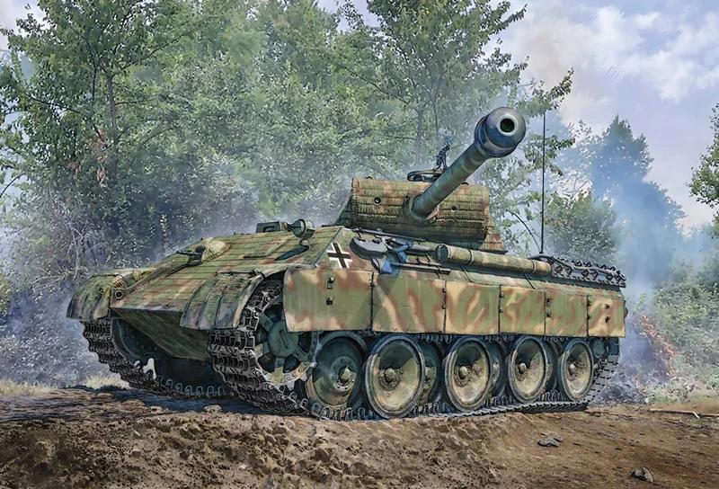 Italeri 1/72 Panther Model Kit — official product photo 1
