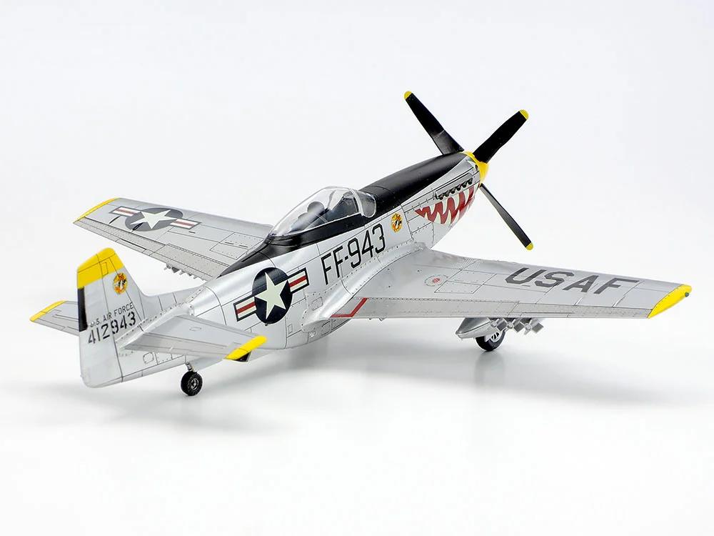 Tamiya 1/72 F-51 Mustang Korean War Model Kit — official product photo 1