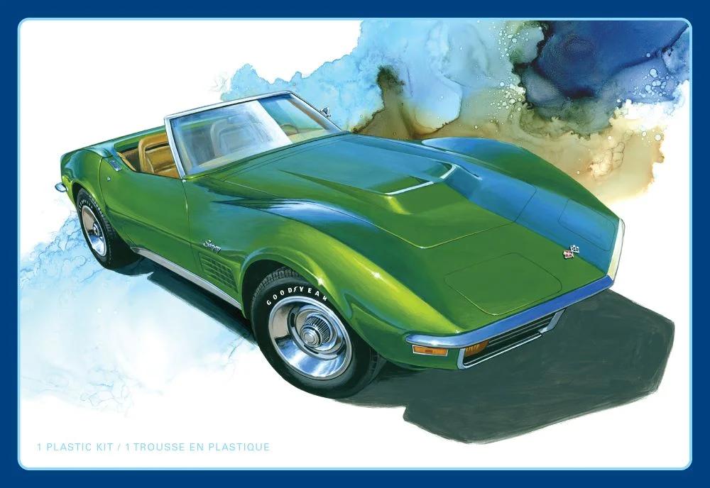 AMT 1/25 72 Chevy Corvette Roadster Model Kit — box art