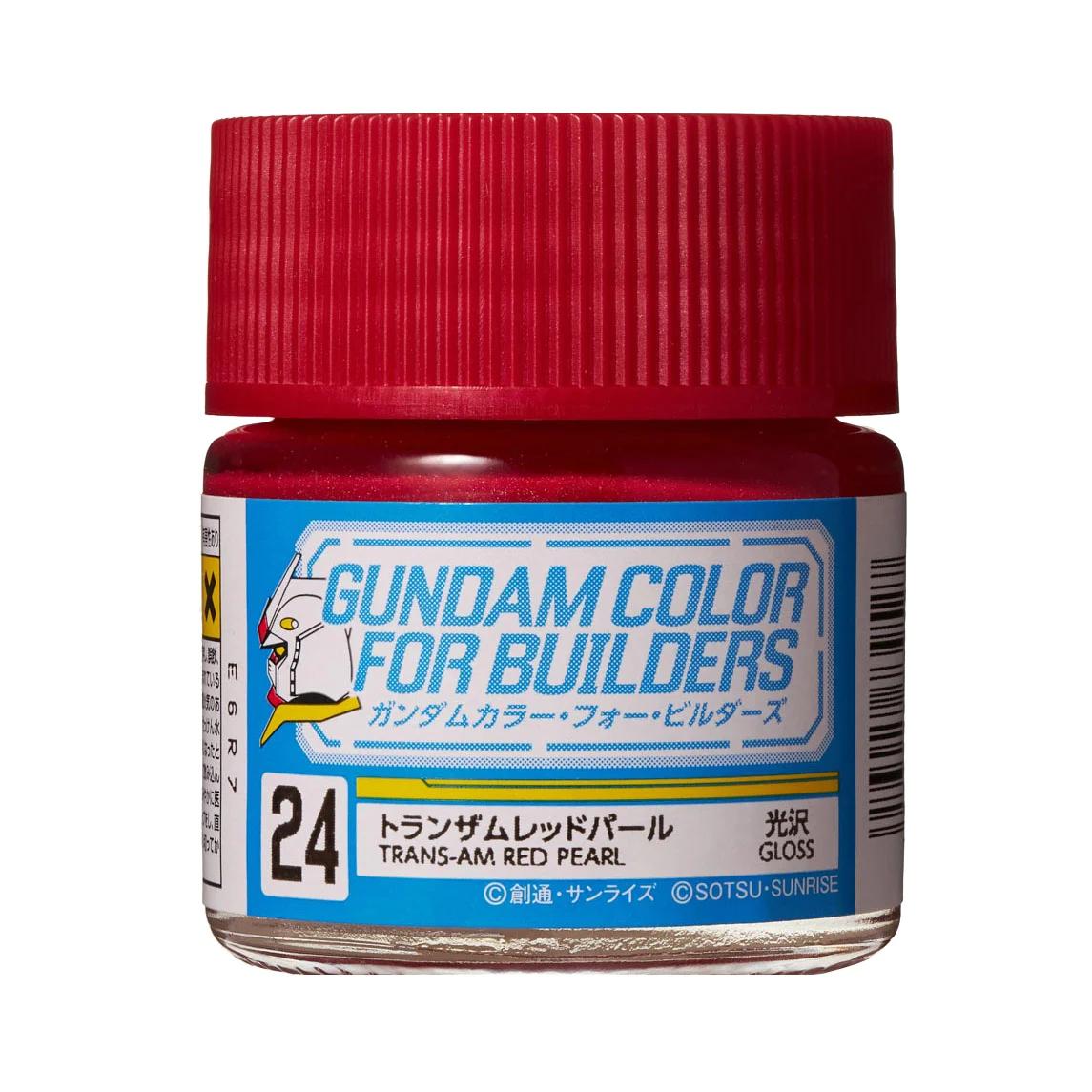 Mr. Hobby Gundam Color for Builders TRANS-AM Red Pearl (UG24) 10 ml — official product photo 1