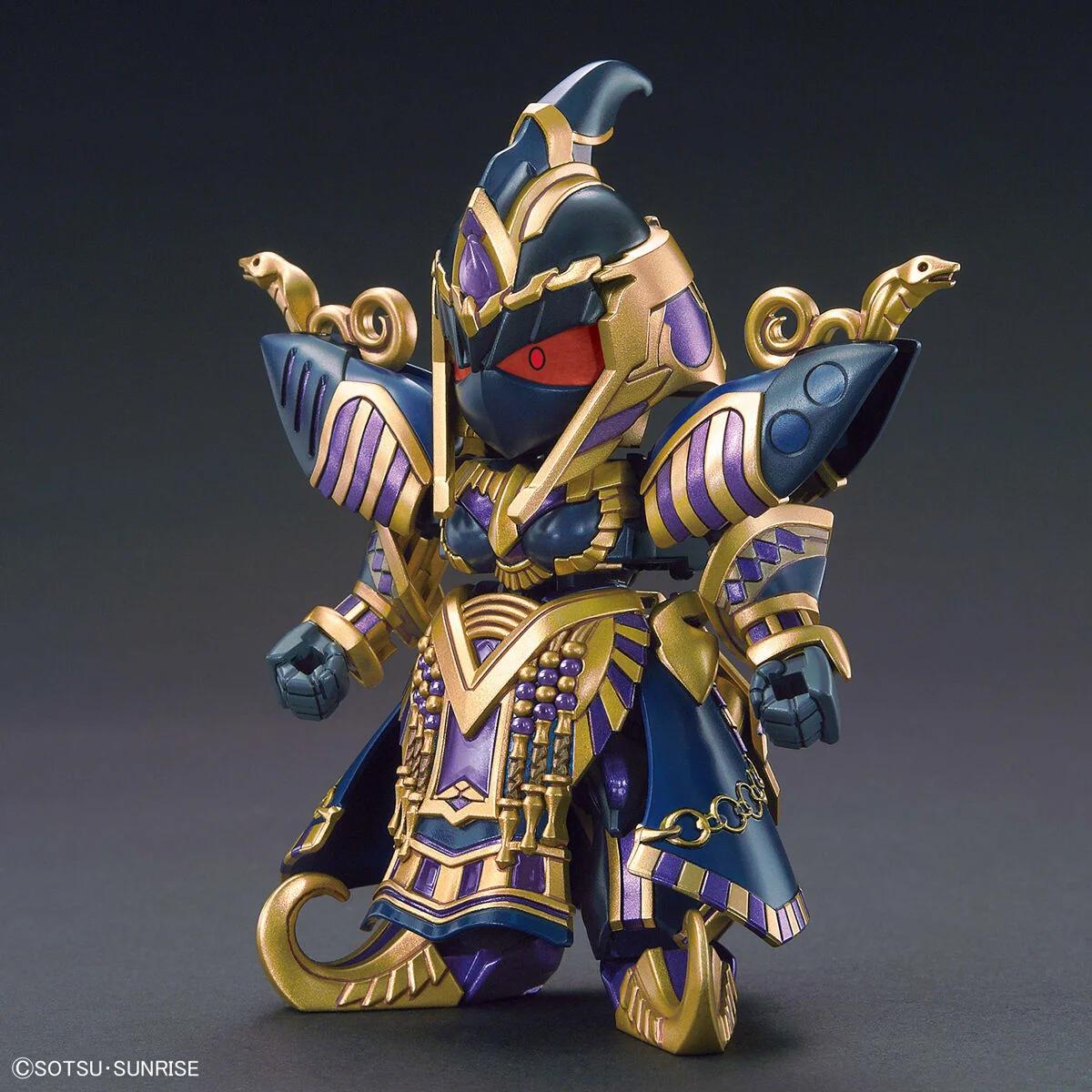 Bandai SD 15 Cleppatra Qubeley Dark Mask Model Kit — official product photo 4