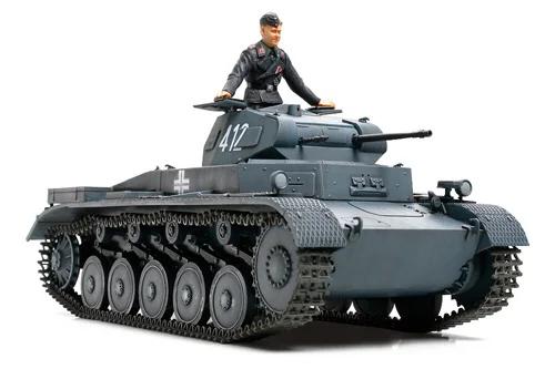Tamiya Panzerkampfwagen II Ausf D C Model Kit — box art