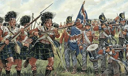 Italeri Napoleonic Wars Brit Scots1 72 Model Kit — official product photo 1