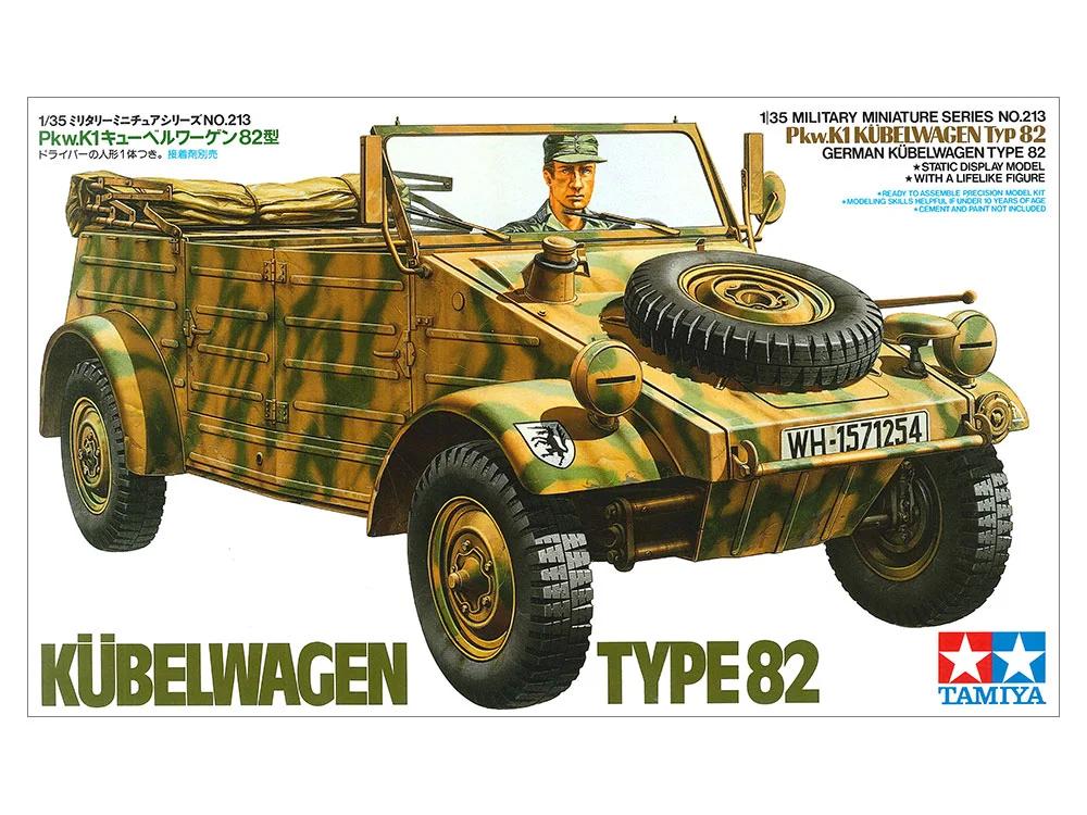 Tamiya 1/35 Kubelwagen 82 Model Kit — official product photo 1