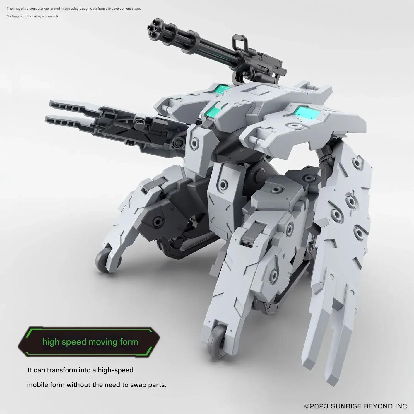 Bandai 1/72 HG Bunyip Ginga Model Kit — product photo 5