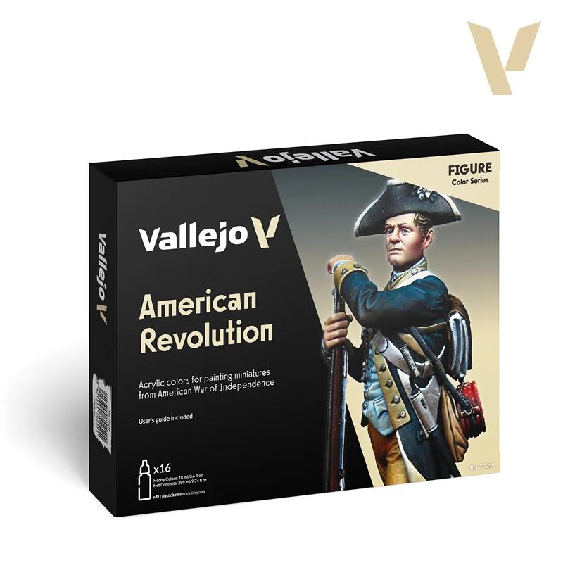 Vallejo American Revolution Color Set 16pc — product photo