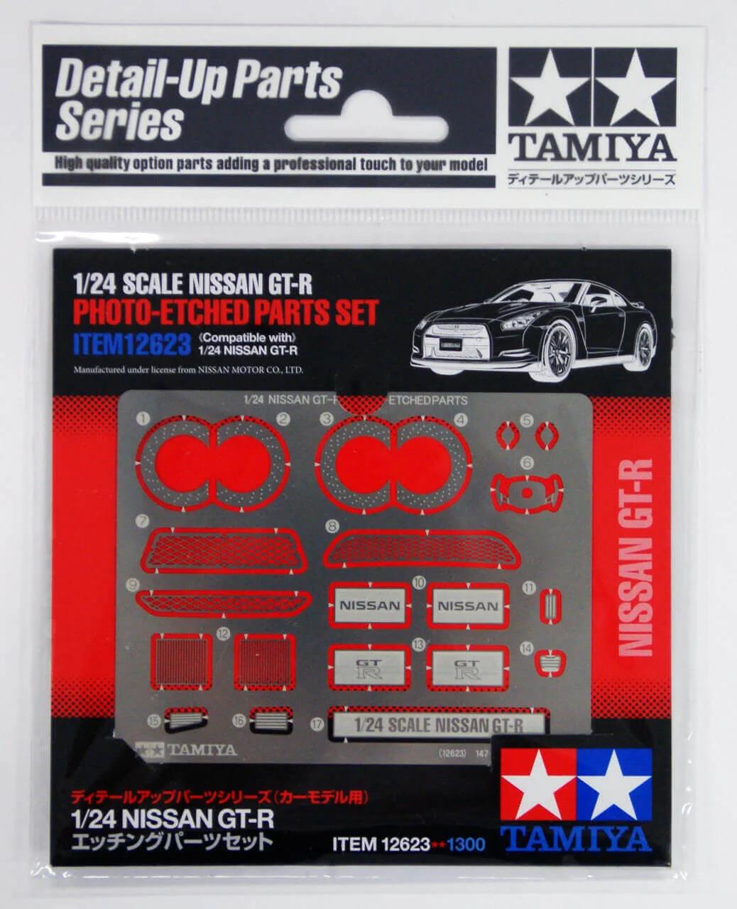 Tamiya 1/24 GT-R Nissan Pe Parts Model Kit — official product photo 1