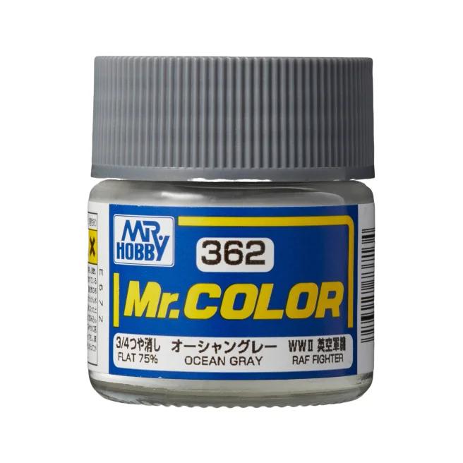 Mr. Hobby Mr. Color Ocean Grey (C362) 10 ml — official product photo 1