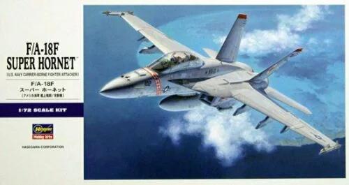 Hasegawa 1/72 A-18F F Super Hornet Model Kit — box art