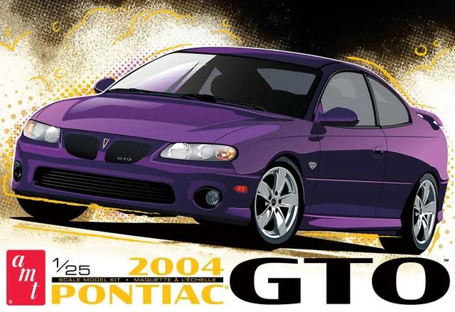 AMT 1/25 2004 Pontiac Gto Model Kit — box art