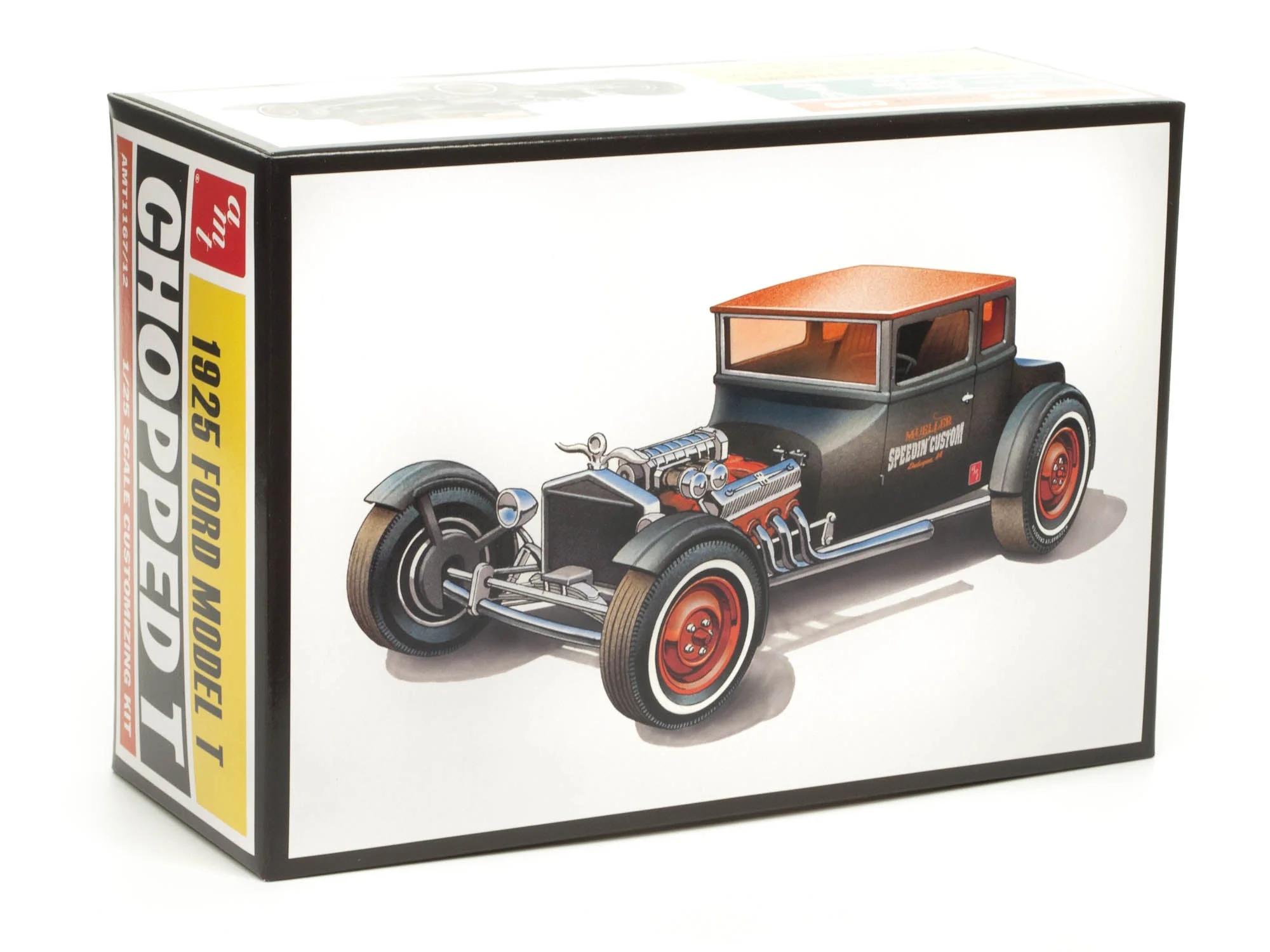 AMT 1/25 25 Ford T Chopped Model Kit — official product photo 1