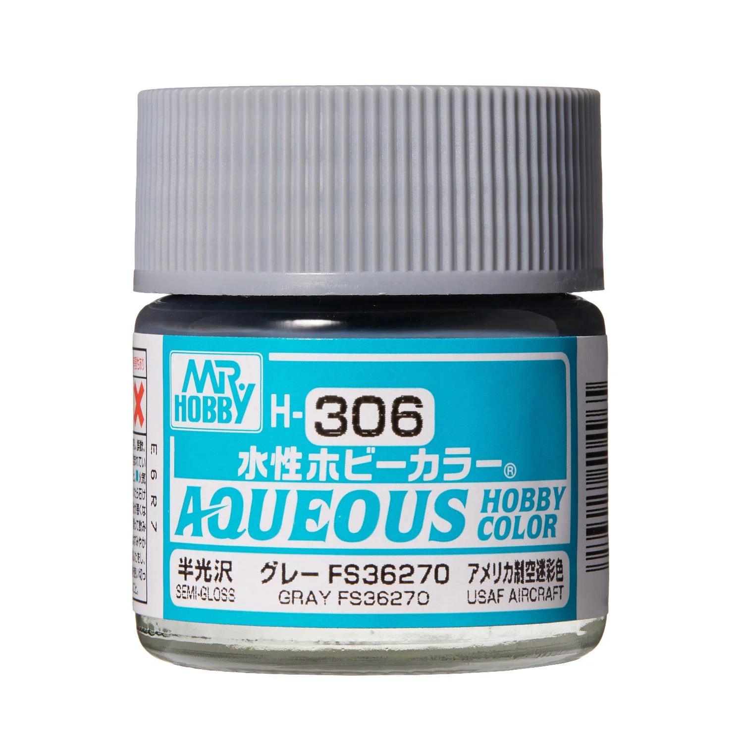 Mr. Hobby Aqueous Hobby Color H306 Gray FS36270 (Semi-Gloss) 10ml — product photo